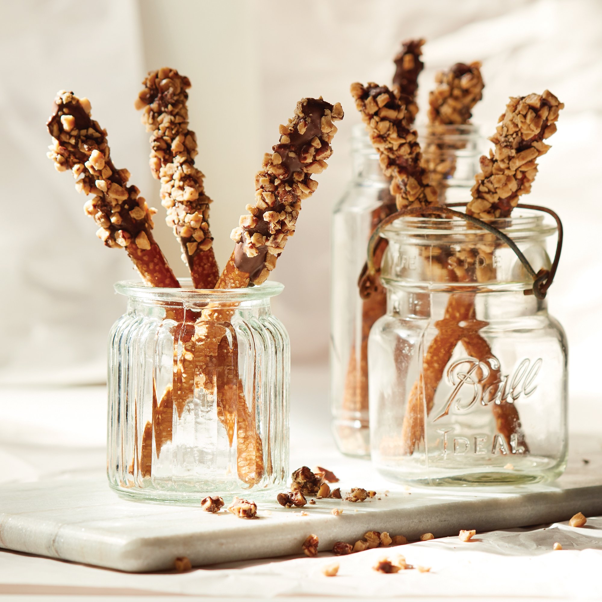 Chocolate Toffee Pretzels Recipe from HEB