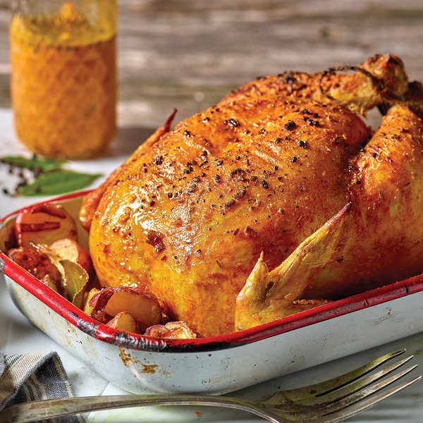 Cider and Turmeric Poultry Brine