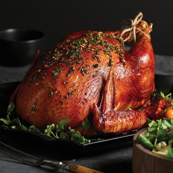 Cider Brined Roasted Turkey