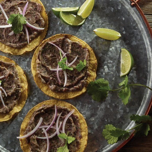 Cilantro Black Bean Purée