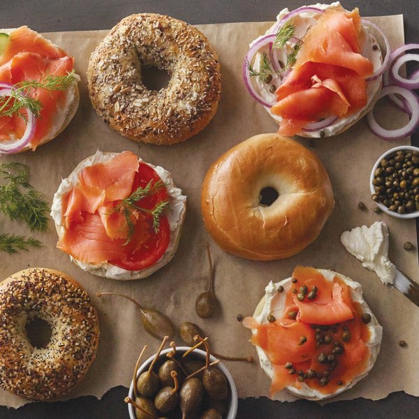 Classic Bagels and Nova Lox