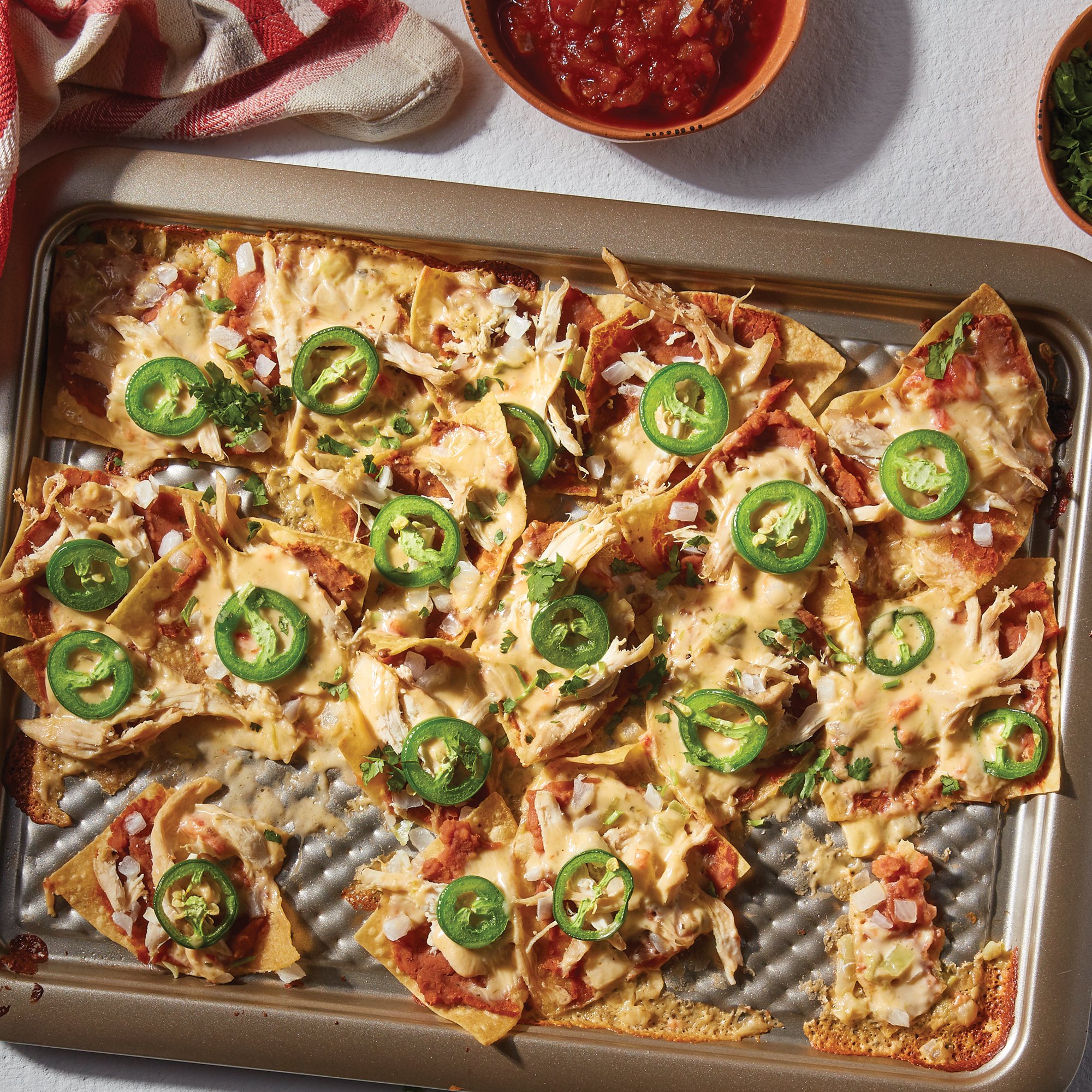 Classic Chicken Nachos Recipe from H-E-B