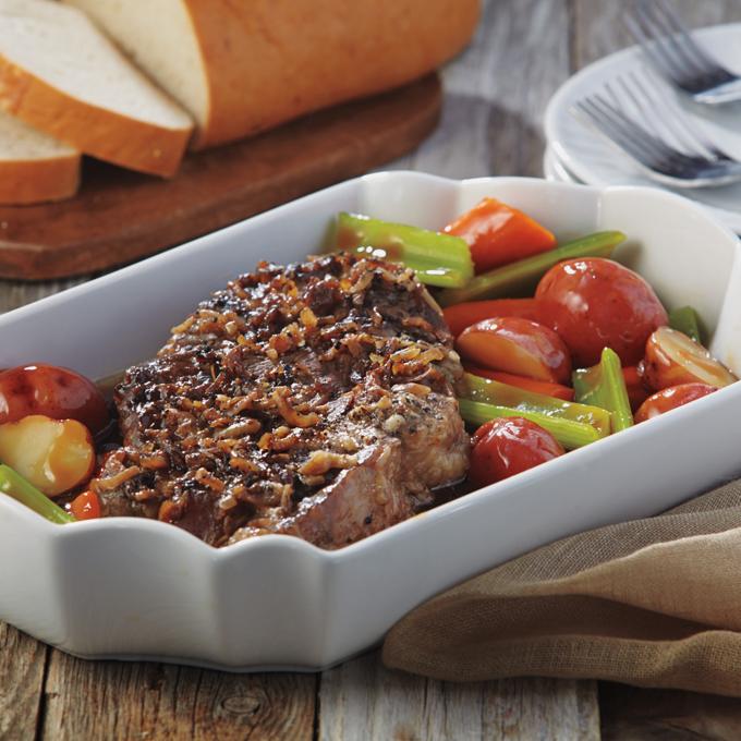 Classic Onion Pot Roast Recipe from HEB