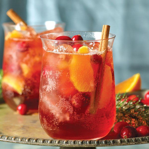 Cranberry Cinnamon Fizz