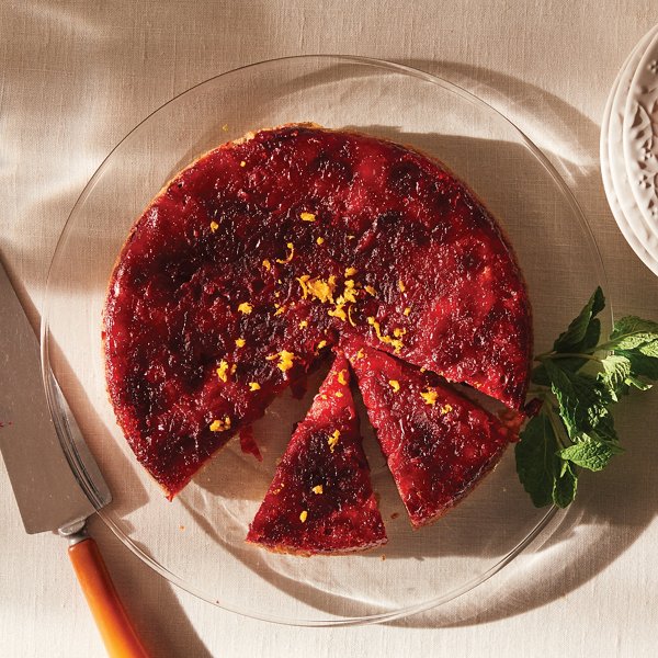 Cranberry Cinnamon Upside Down Cake