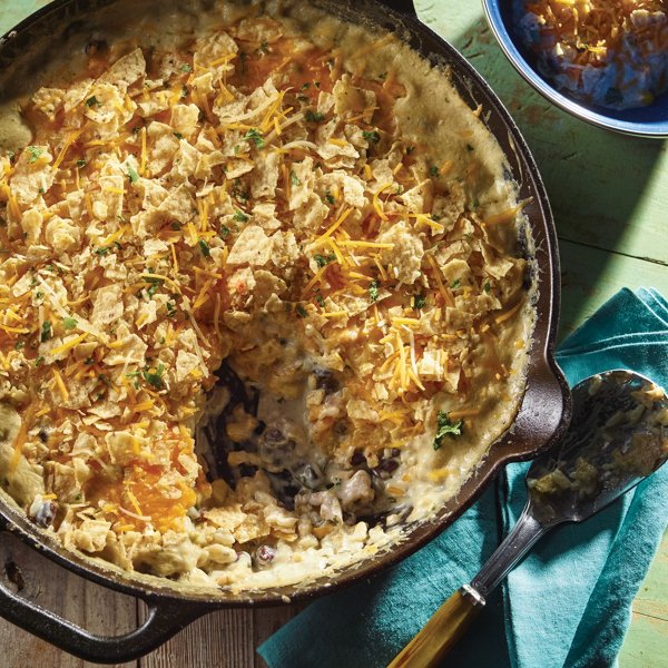 Creamy Chicken Poblano Rice