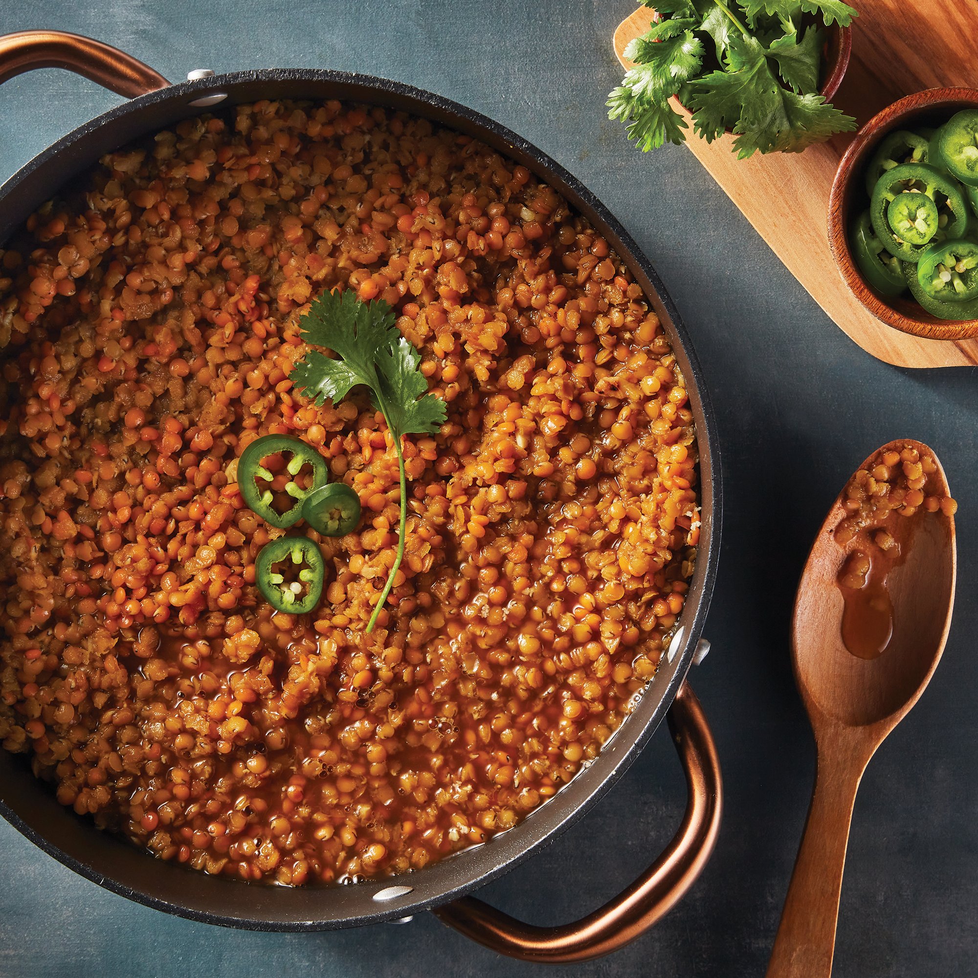 Red Lintel Curried Red Lentils Recipe from H-E-B
