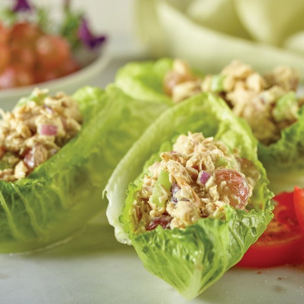 Curry Tuna Salad Wraps