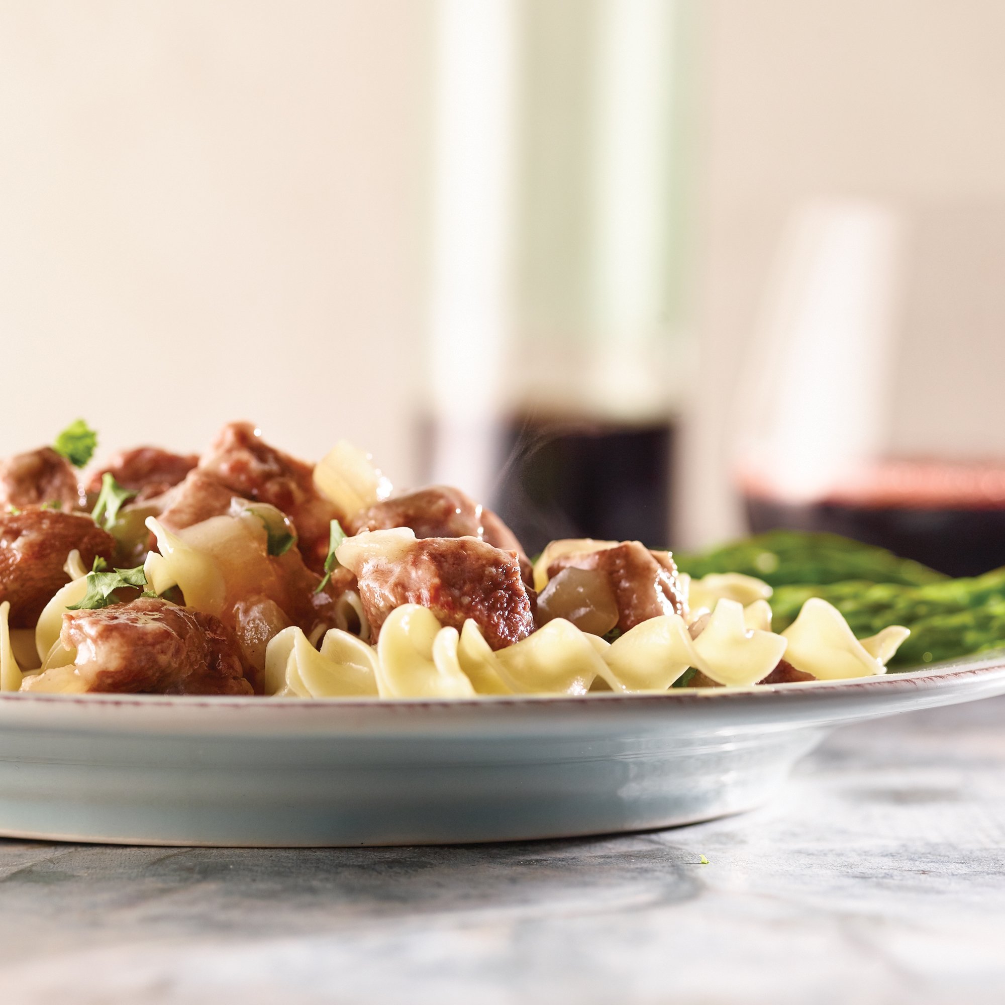 Easy Beef Tips with Gravy Recipe from H-E-B