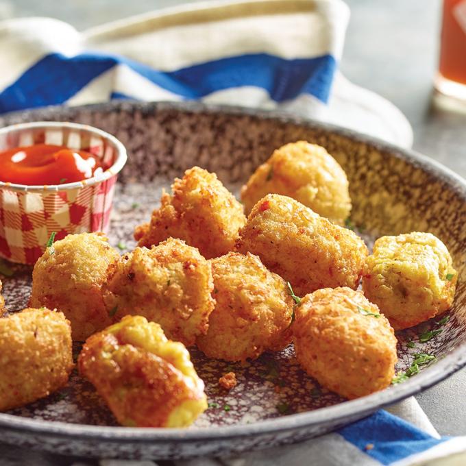 Easy Cheesy Veggie Tots Recipe from H-E-B