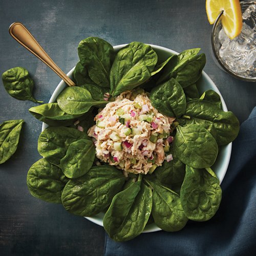 Easy Chicken Spinach Salad