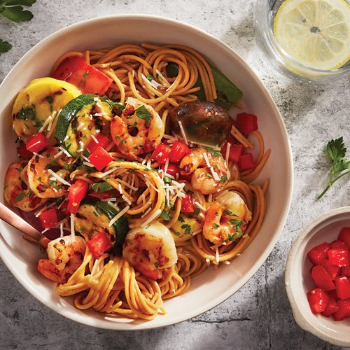 Easy Grilled Shrimp Scampi