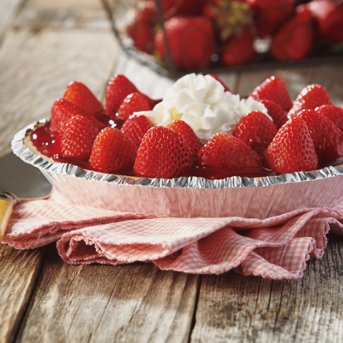 Easy No-Bake Strawberry Pie