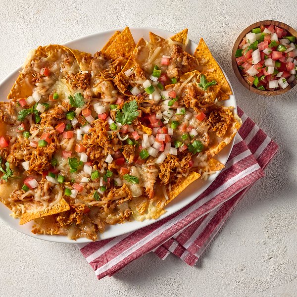 Enchilada Sheet Tray Nachos