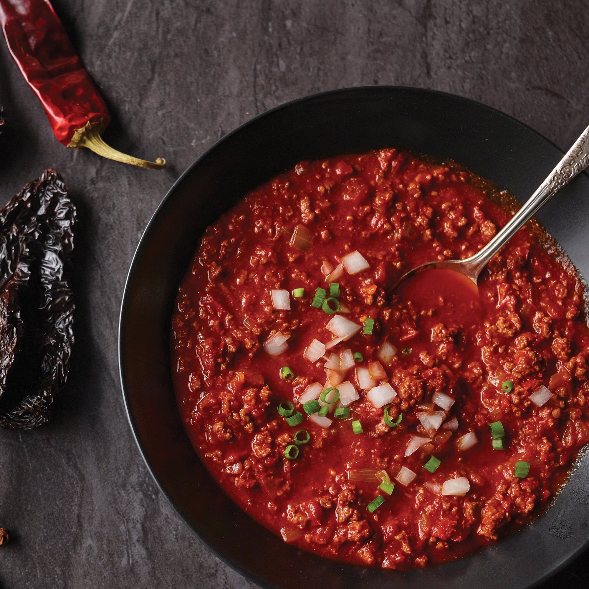 4 Chilly Four Pepper Chili Recipe from H-E-B