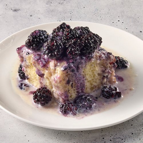 Fresh Blackberry Tres Leches Cake