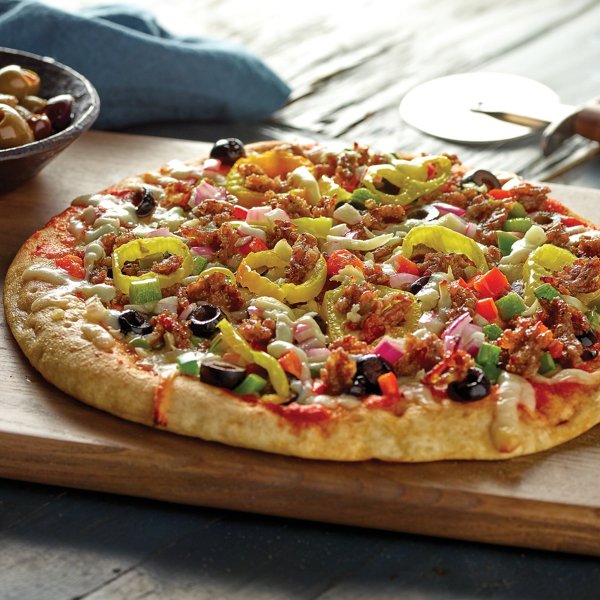 Gameday Italian Sausage and Peppers Pizza