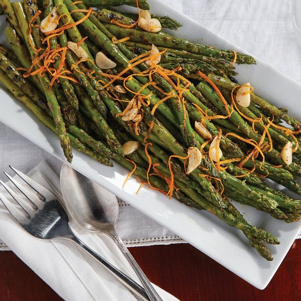 Garlic and Herb Grilled Asparagus