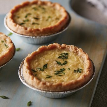 Goat Cheese & Chive Quiche