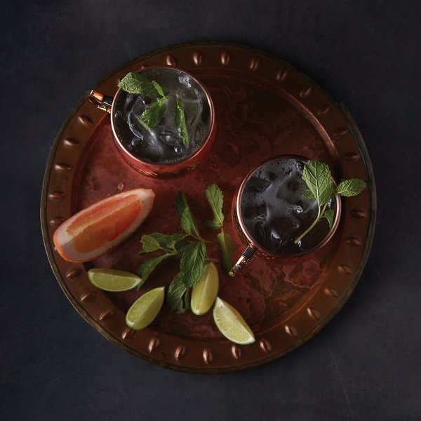 Grapefruit Moscow Mule Mocktail