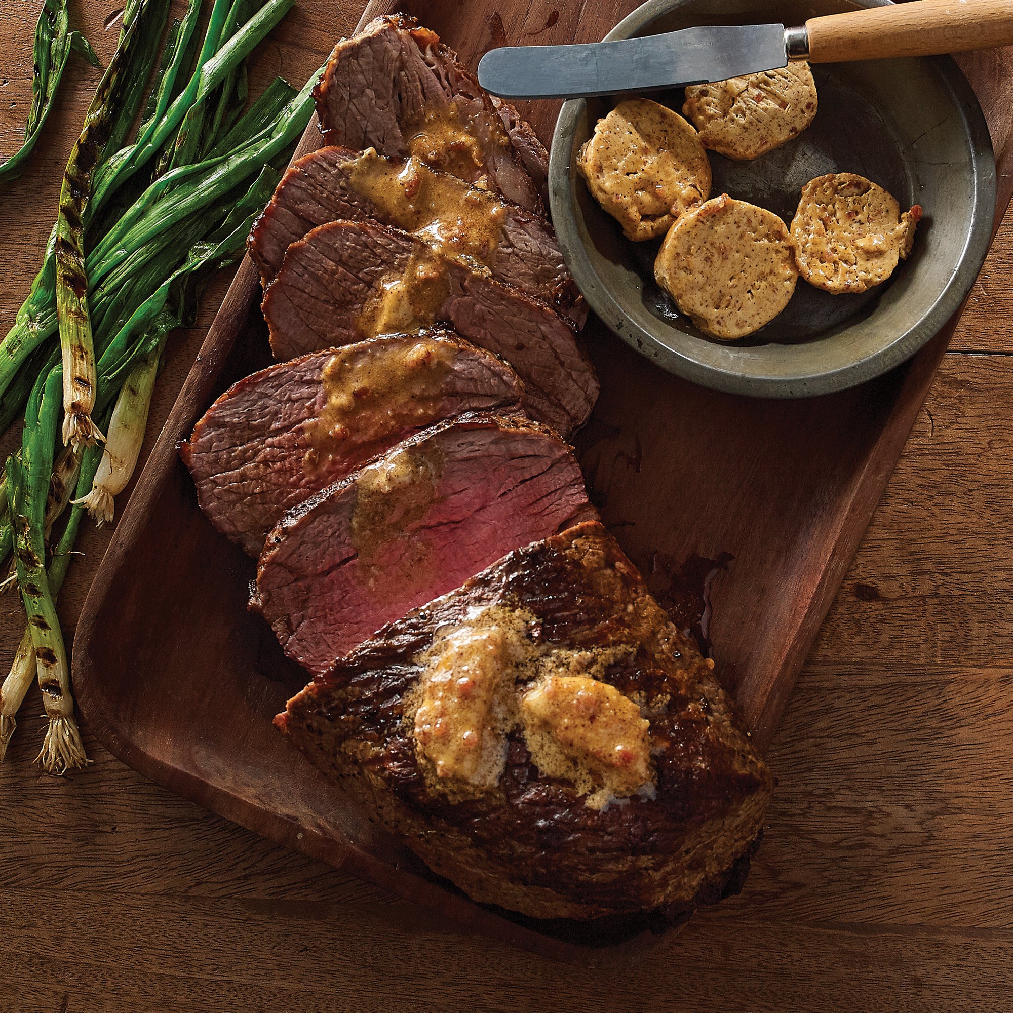 Grilled TriTip with Cowboy Butter Recipe from HEB