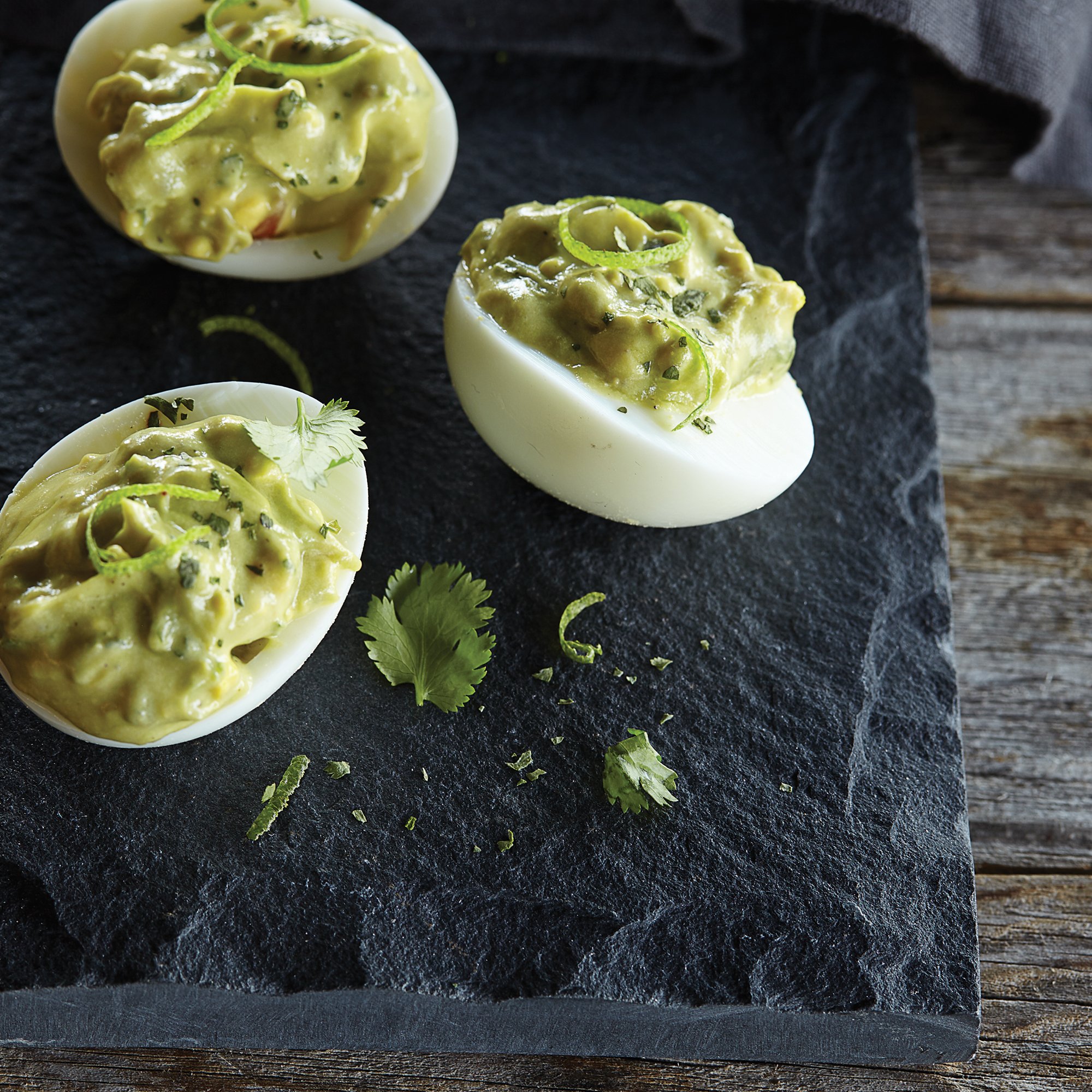 Guacamole Deviled Eggs Recipe