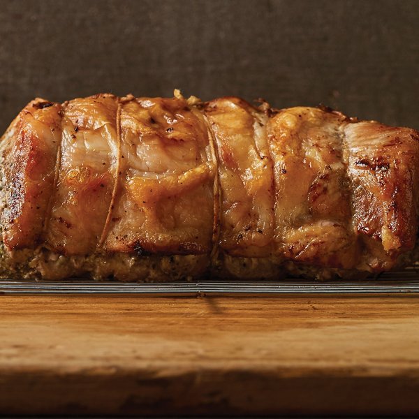 Herb Roasted Pork Loin with Arrabbiata Sauce