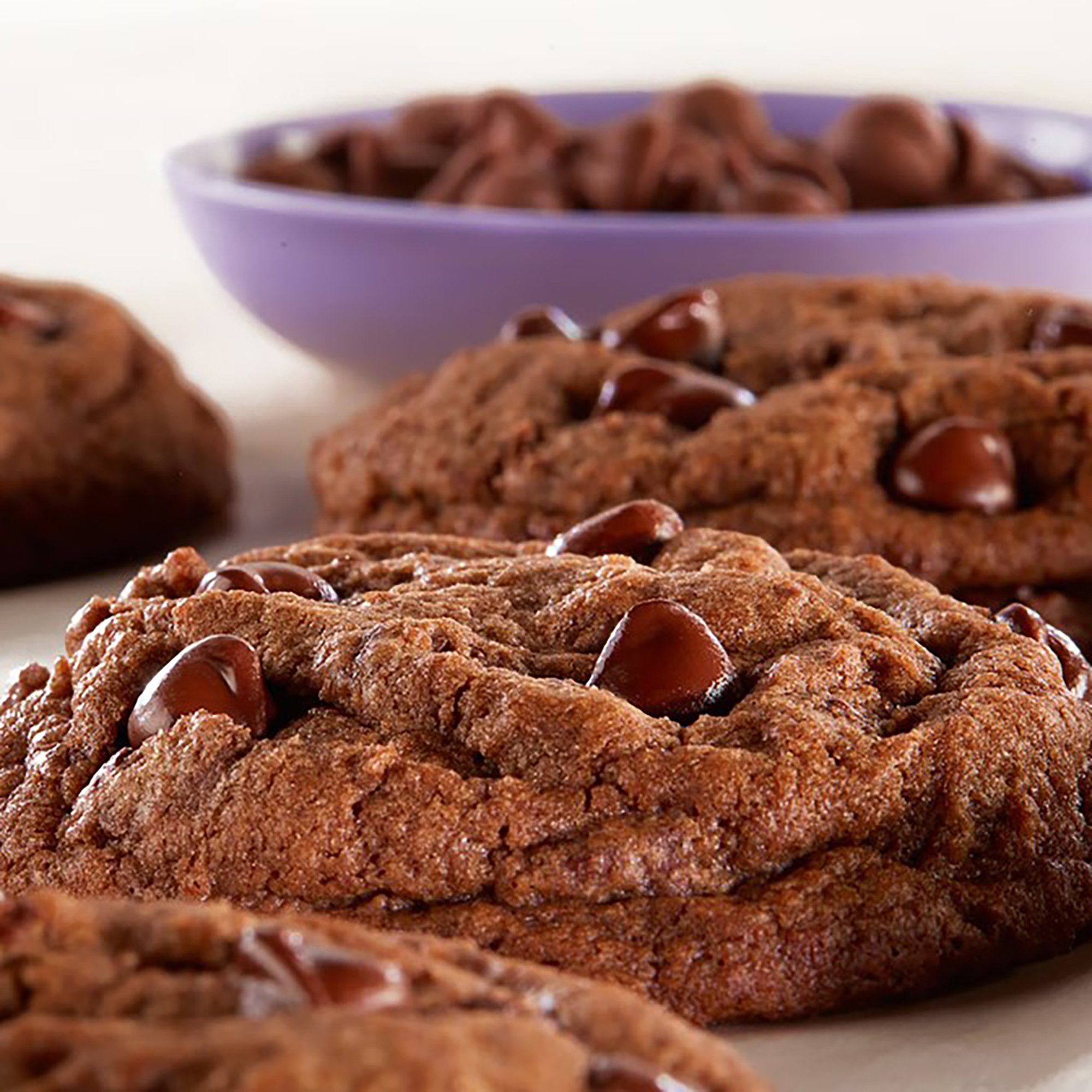 Hershey's Double Chocolate Chip Cookies Recipe from HEB
