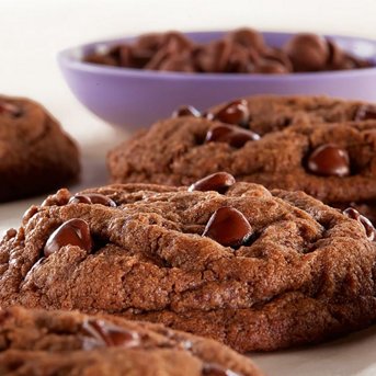 Hershey's Double Chocolate Chip Cookies