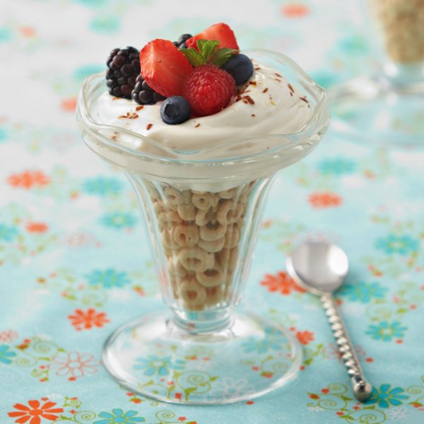 High Protein Berry Breakfast Parfait