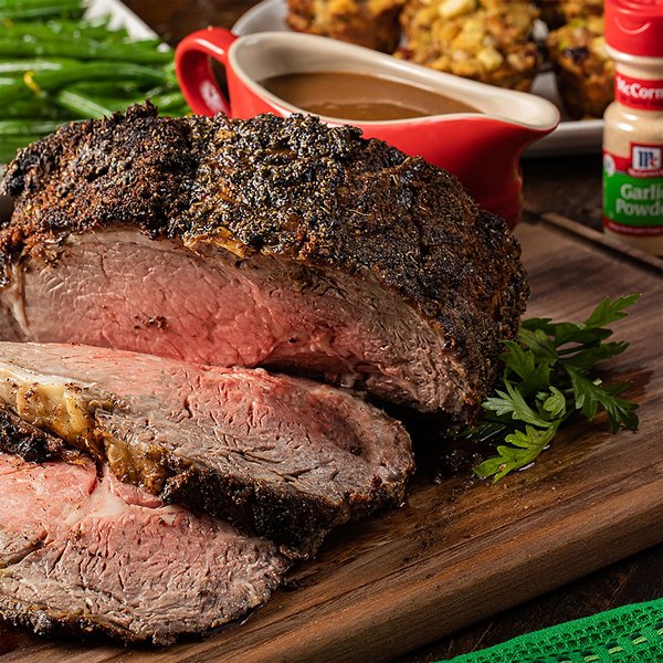 Holiday Herbed Prime Rib