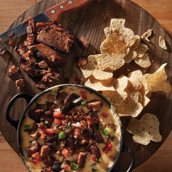 Homemade Brisket Queso