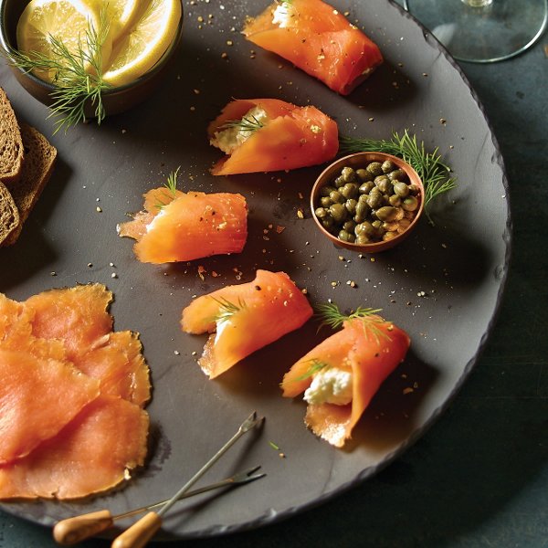 Homemade Cured Smoked Salmon