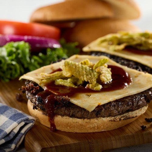 Hot and Spicy BBQ Smash Burger