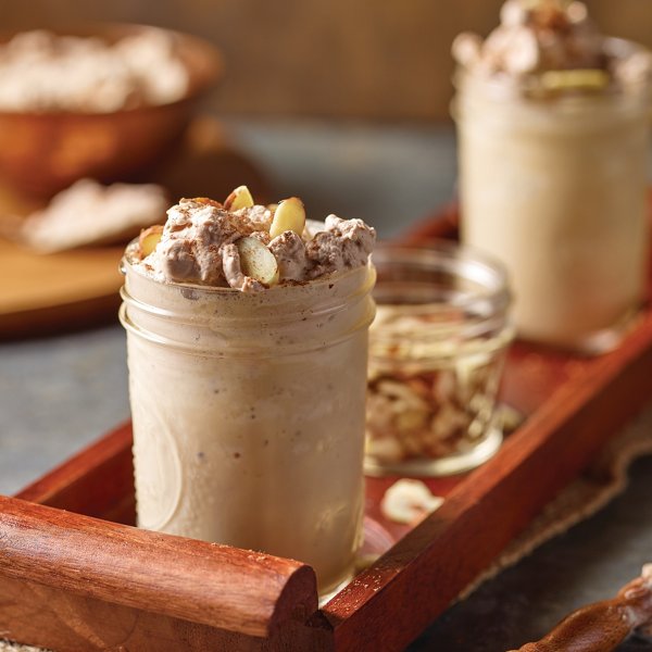 Icy Blended Coffee with Hazelnut Cream