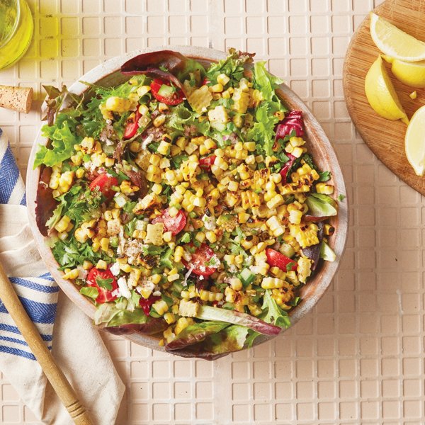 Israeli Style Street Corn Salad