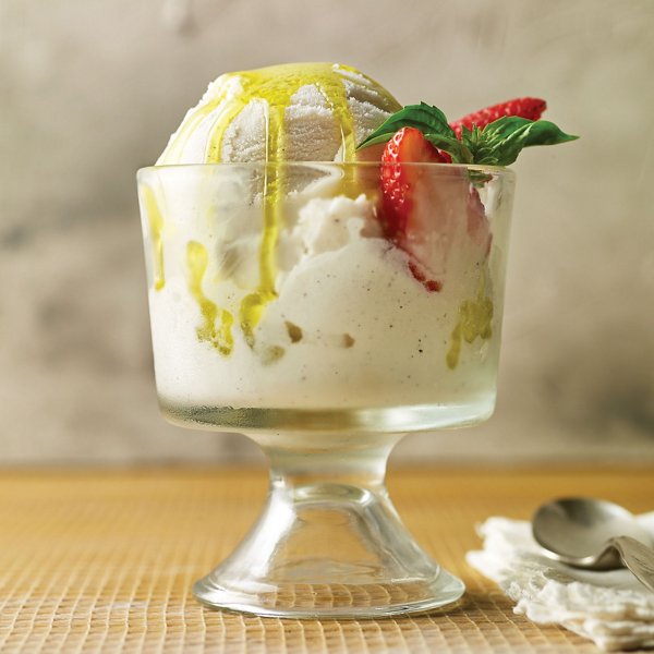 Italian Strawberry Sundae