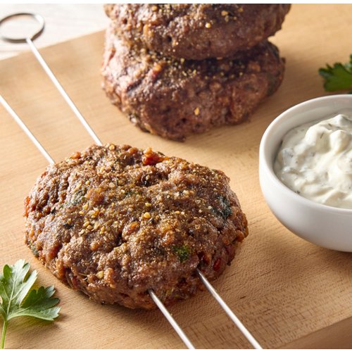 Kofta Style Bacon Burgers