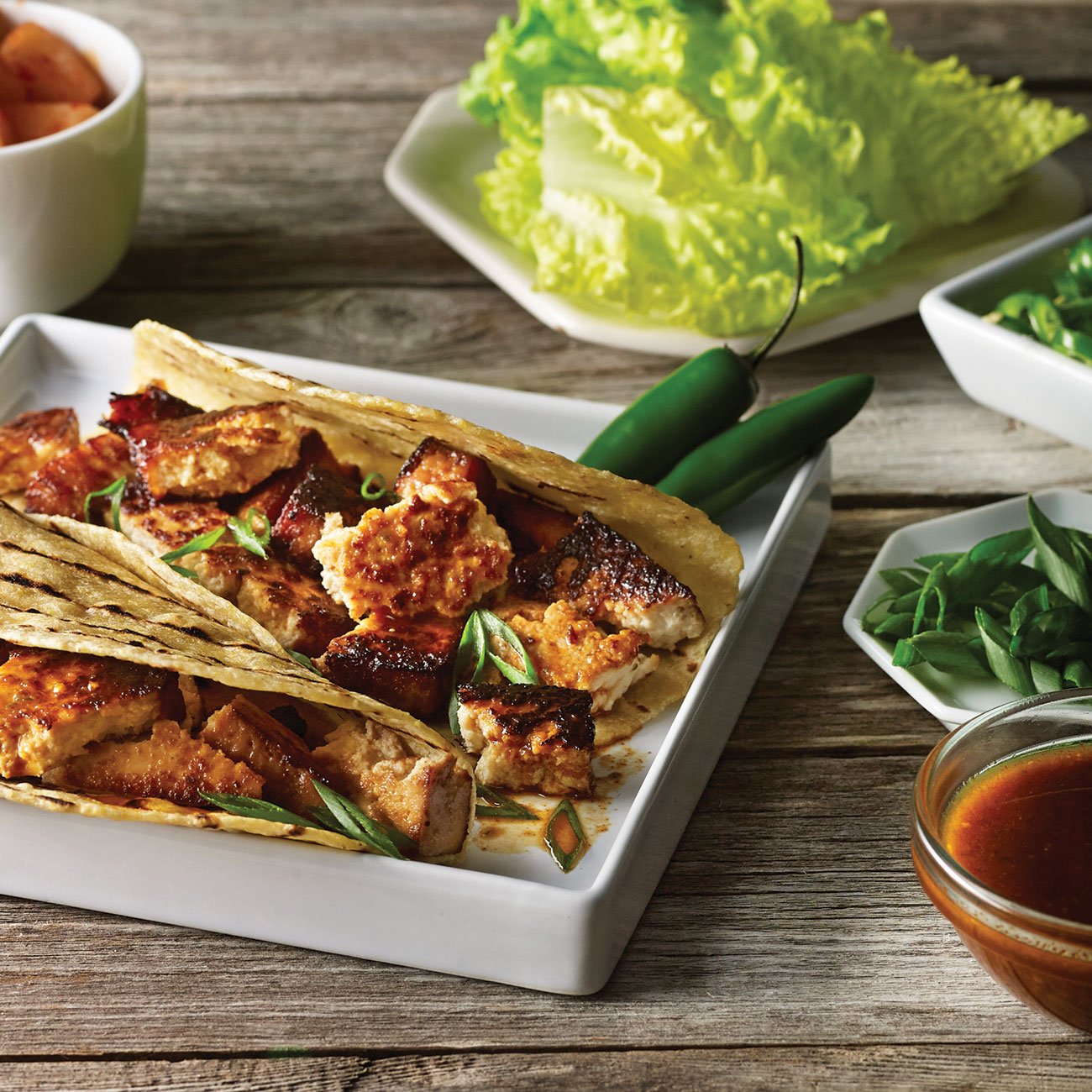 Korean Tofu Tacos Recipe from H-E-B