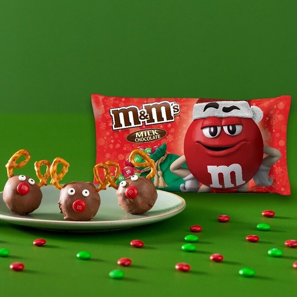 M&M’S Reindeer Truffles