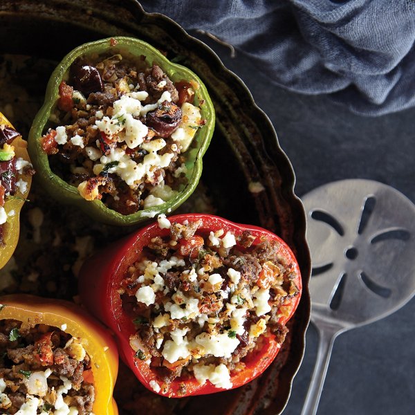 Mediterranean Stuffed Peppers