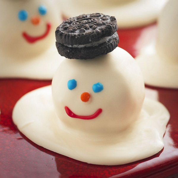 Melting Snowmen Cookie Balls