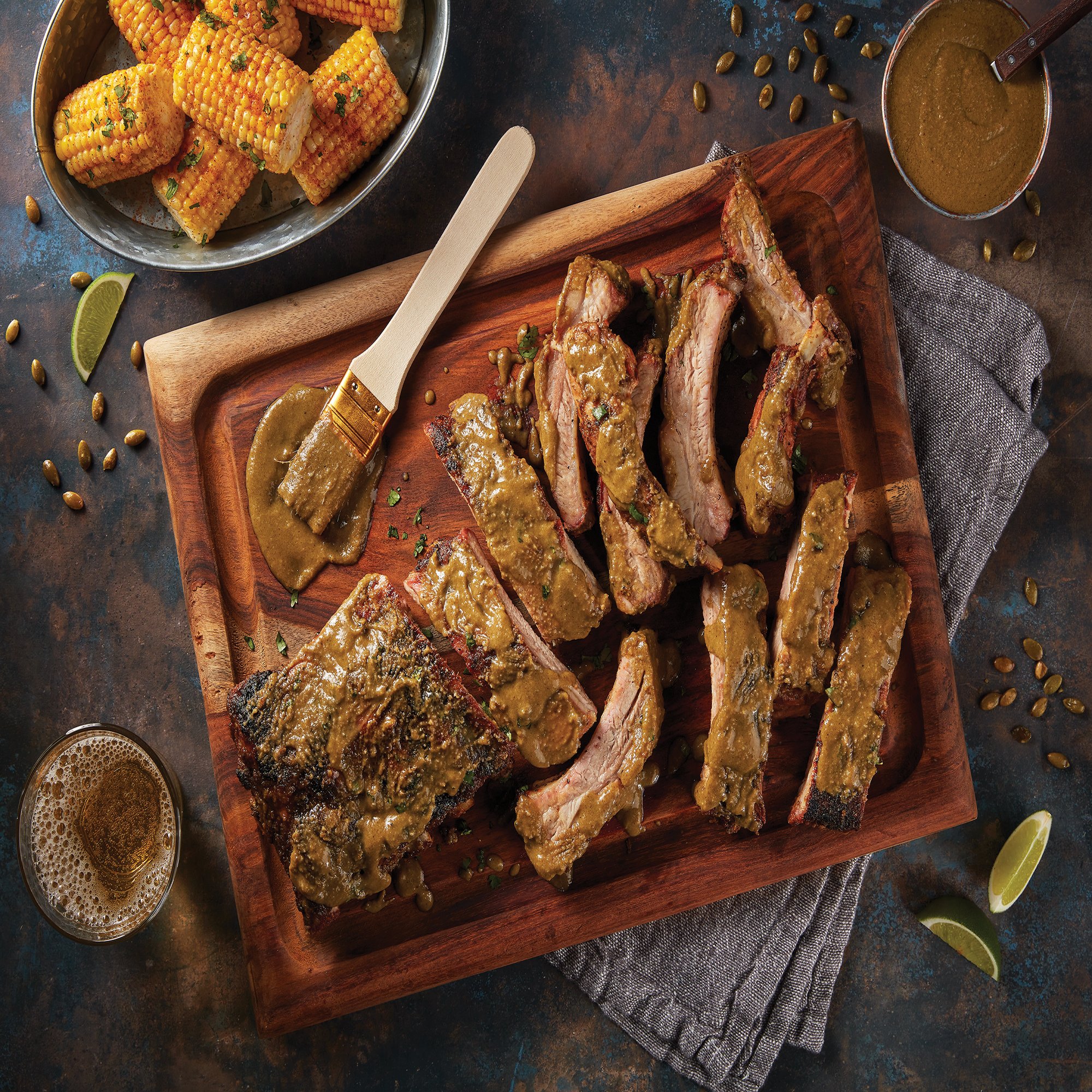 Mole Verde Baby Back Ribs Recipe from H-E-B