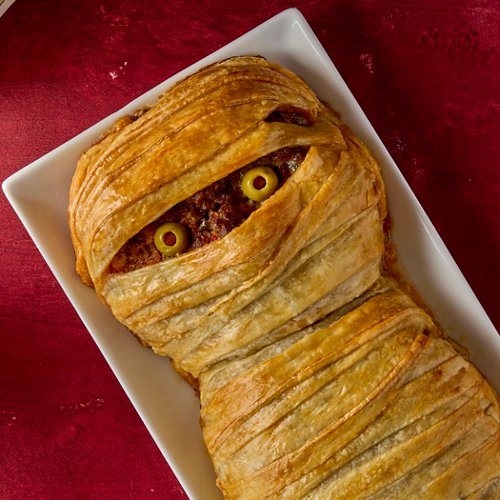 Mummy Wrapped Meatloaf