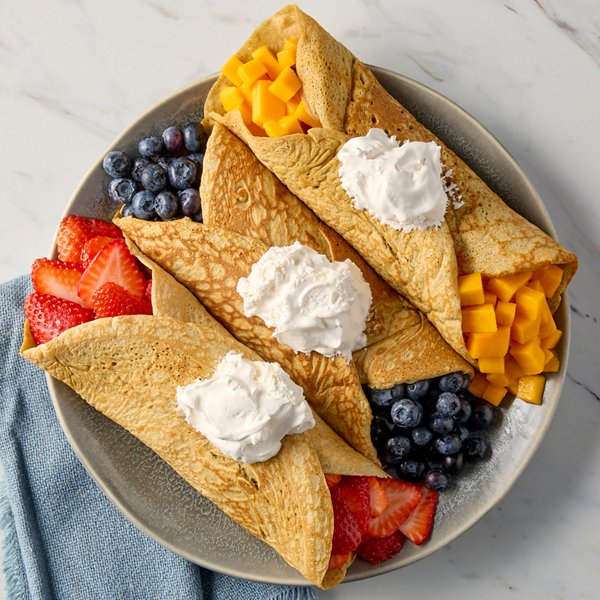 Oat Flour Crepes