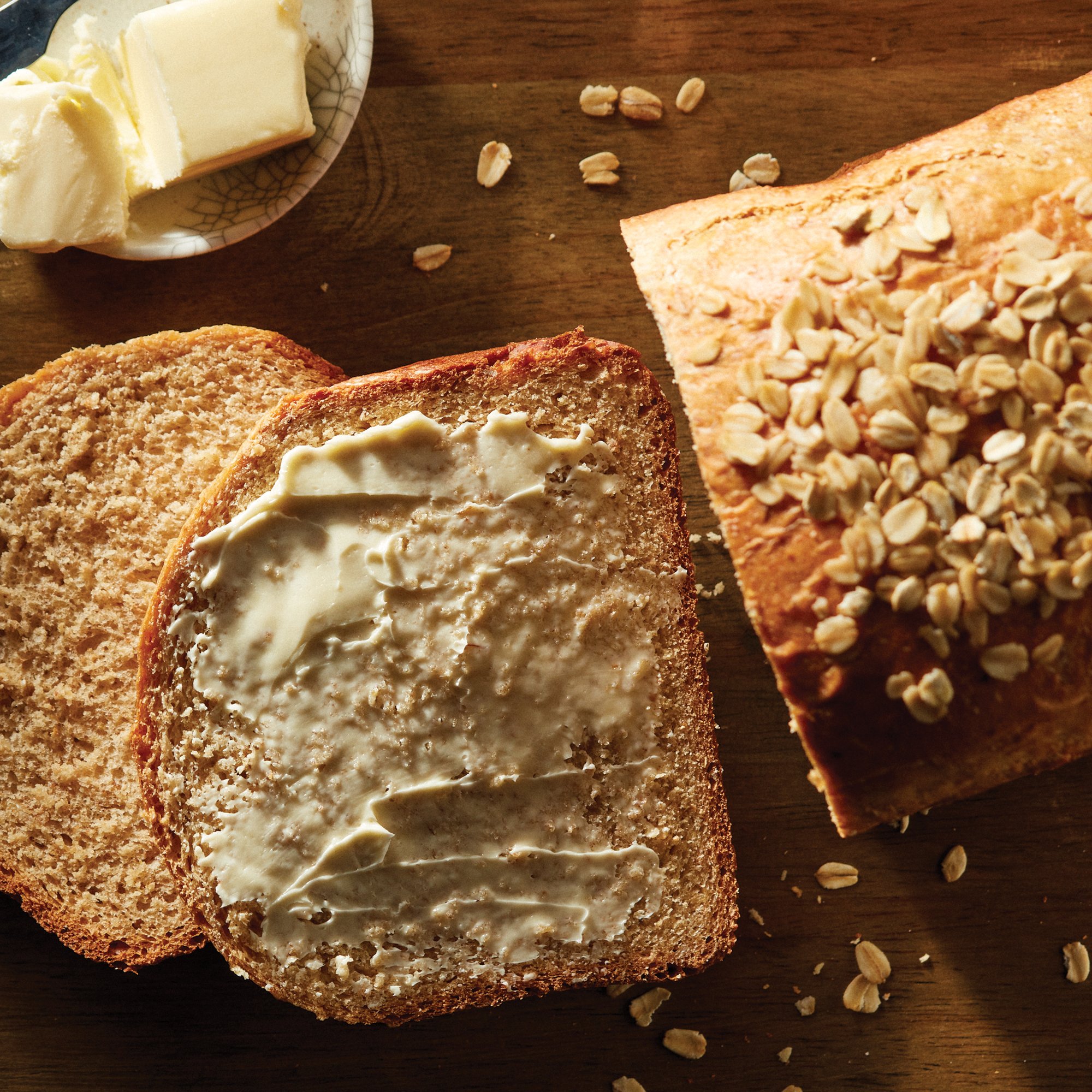 Bread Machine Oatmeal Bread