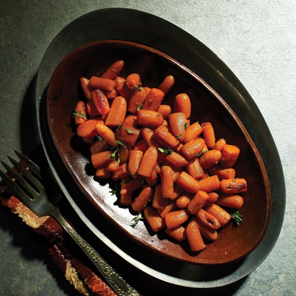 Orange Ginger Roasted Carrots