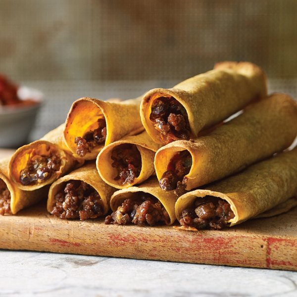 Oven Baked Beef Taquitos