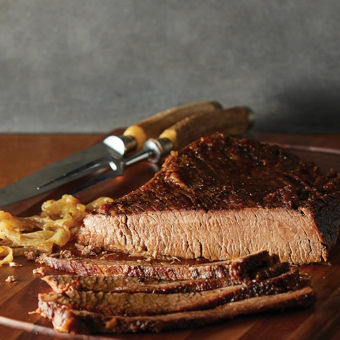 Oven Roasted Beer Brisket Recipe from HEB