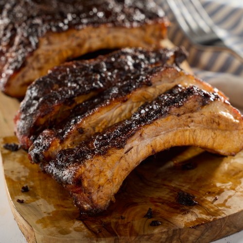 Oven Roasted Mole Ribs